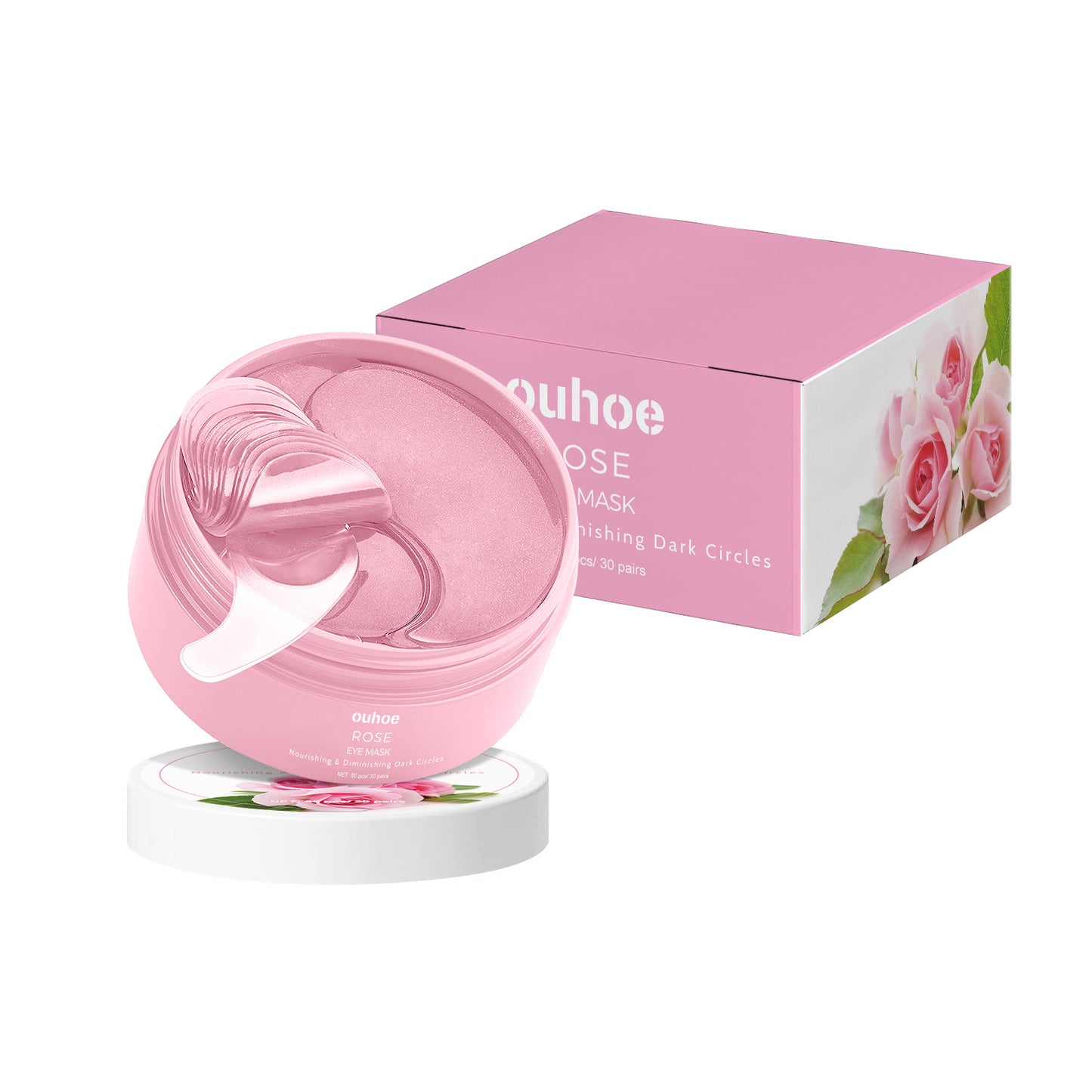 Ouhoe Rose Eye Mask – Nourishes Skin and Reduces Dark Circles