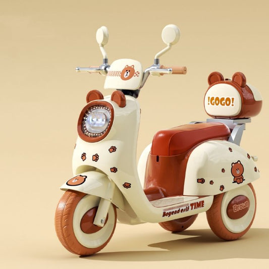 3-Wheel Electric Ride-On Scooter