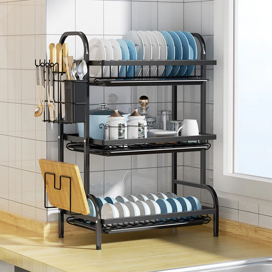 3-Tier Dish Drying Rack