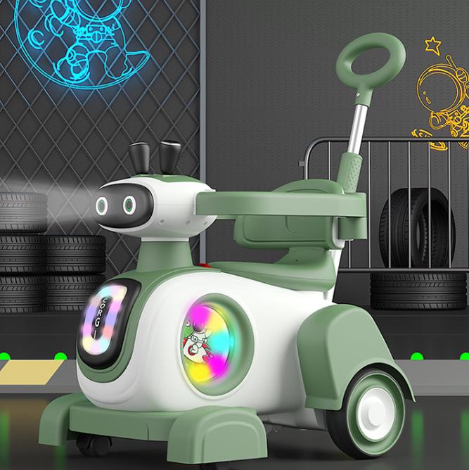 Remote Control 3-in-1 Kids Ride-On Toy Car