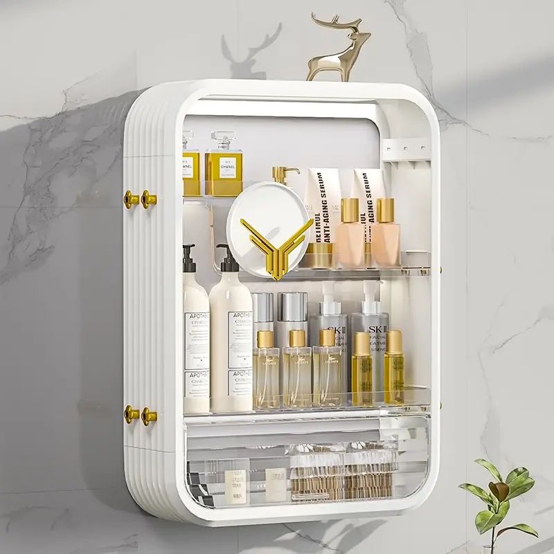 Wall Mounted Cosmetic Storage Cabinet