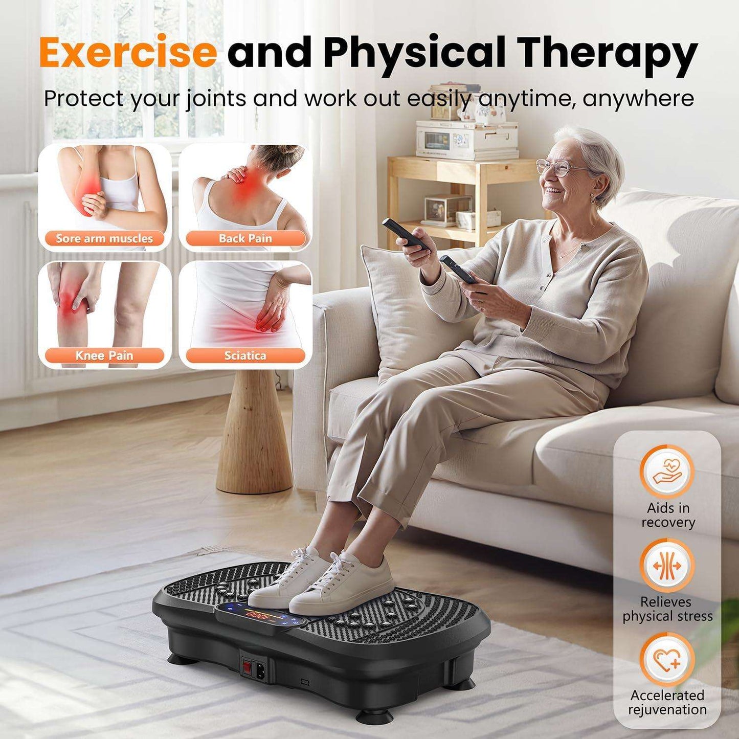 Bluetooth Vibration Fitness Platform
