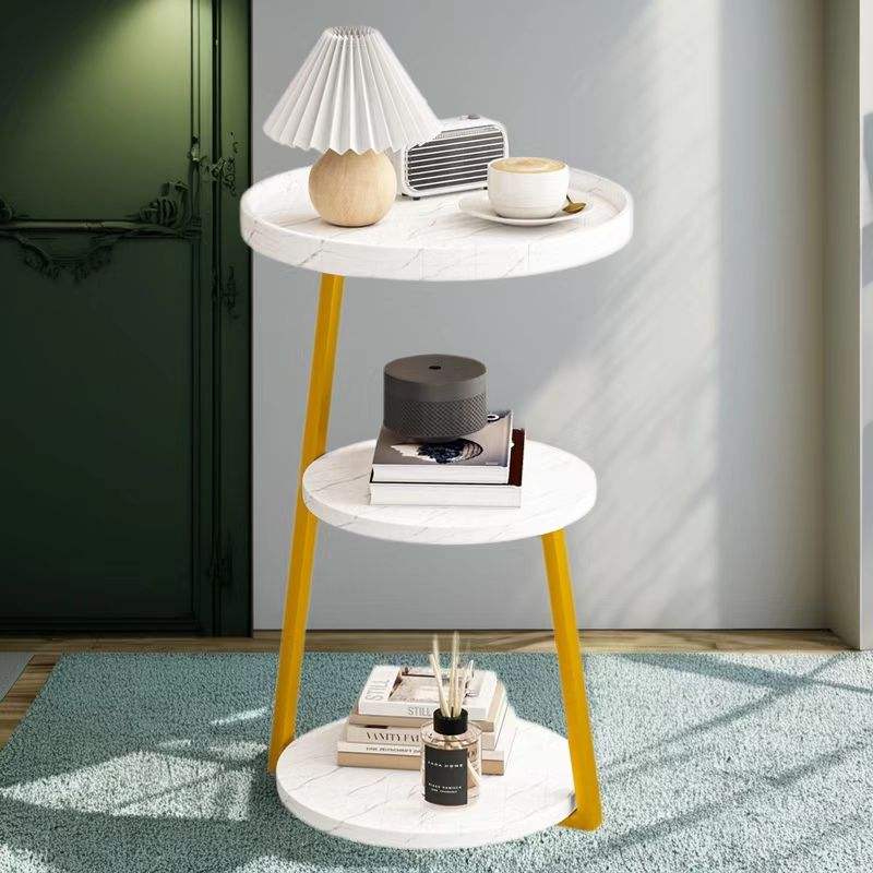 3-Tier Wooden Accent Table