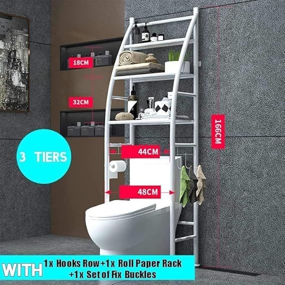 Over-the-Toilet Storage Rack