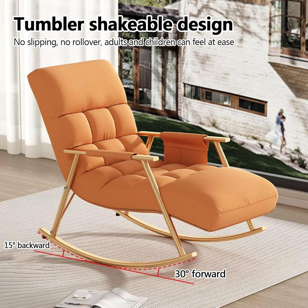 Adjustable Rocking Chairs Adjustable Rocking Recliner Chair – Haneefa Store