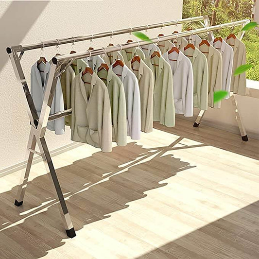 Stainless steel clothes hanger