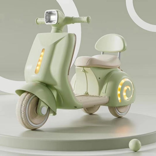 Kids Electric Ride-On Scooter with Lights