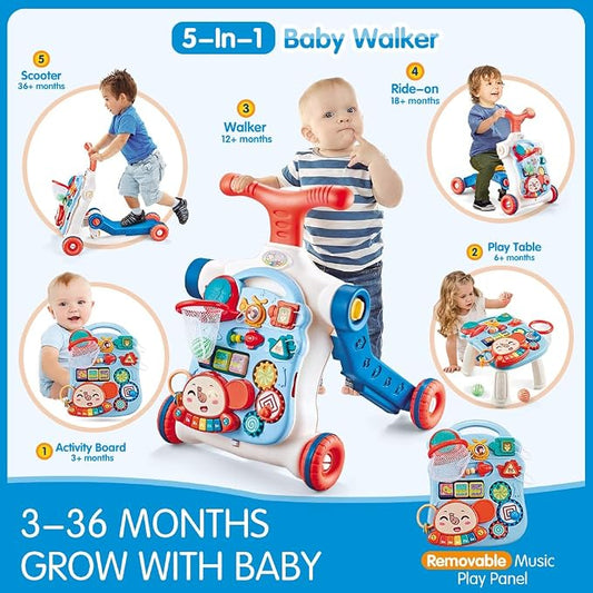 Little Angel 5 in 1 Musical Activity Walker