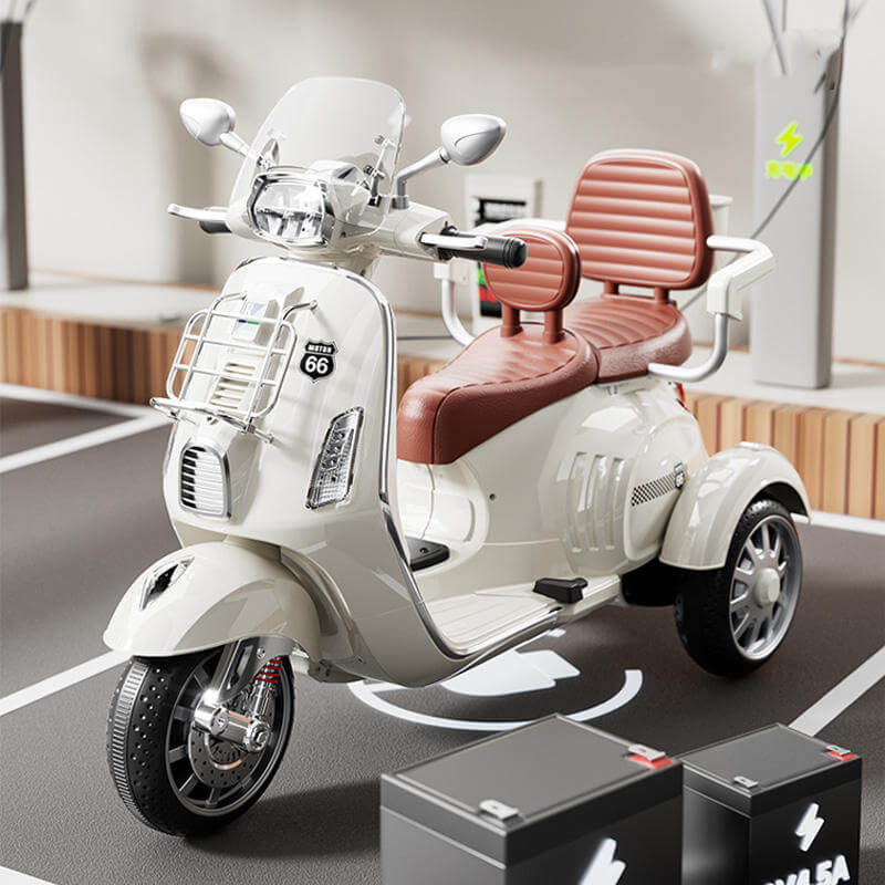 Kids Electric Scooter with dual seat