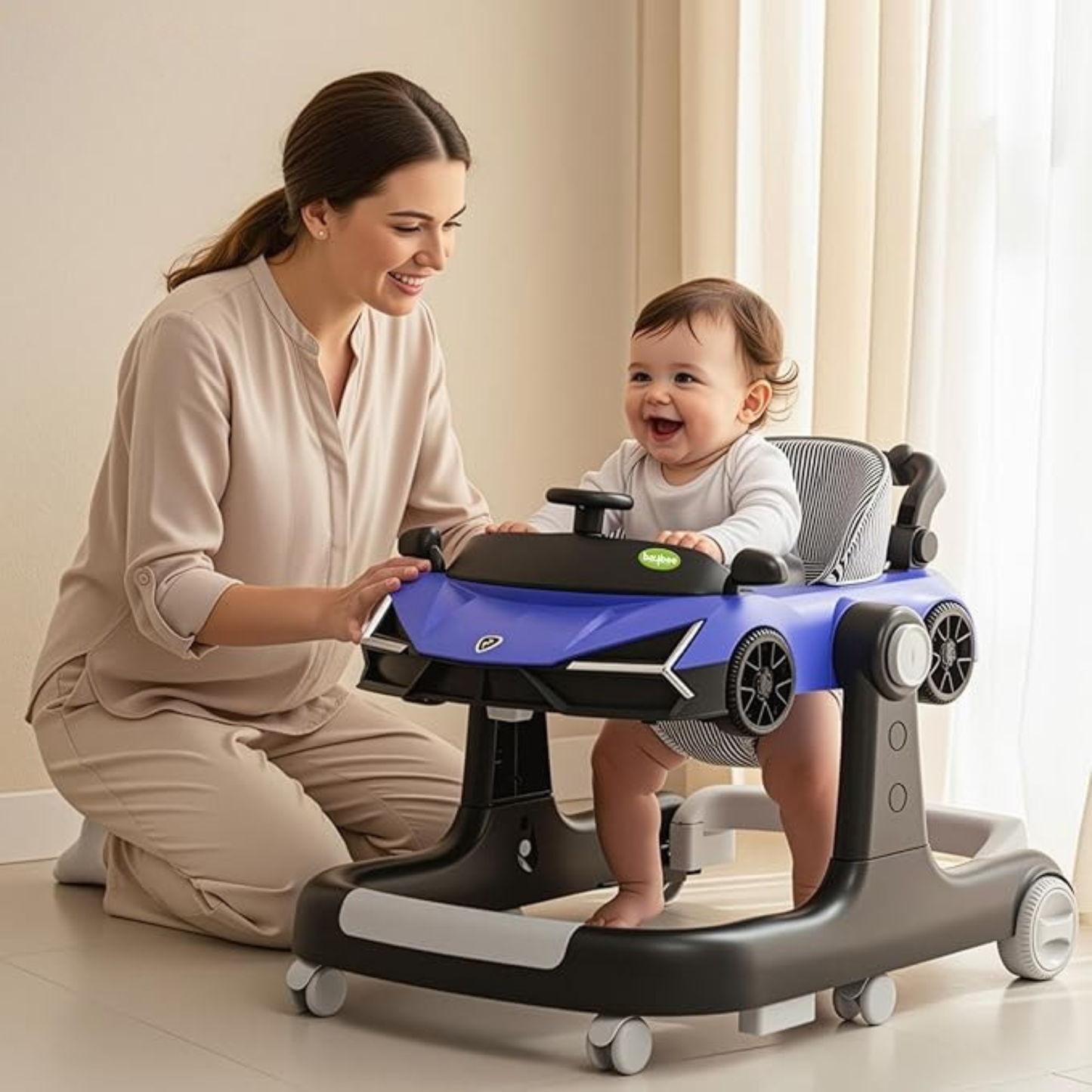 2 in 1 Lambo Baby Walker