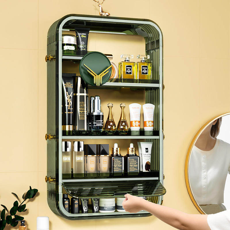 Wall-Mounted Cosmetic Storage Cabinet