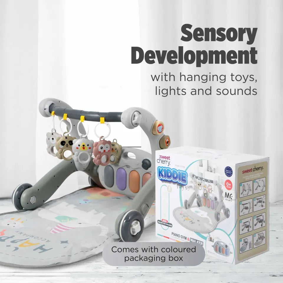 6 in 1 Baby walker with Piano rack
