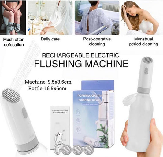 Electric flushing device