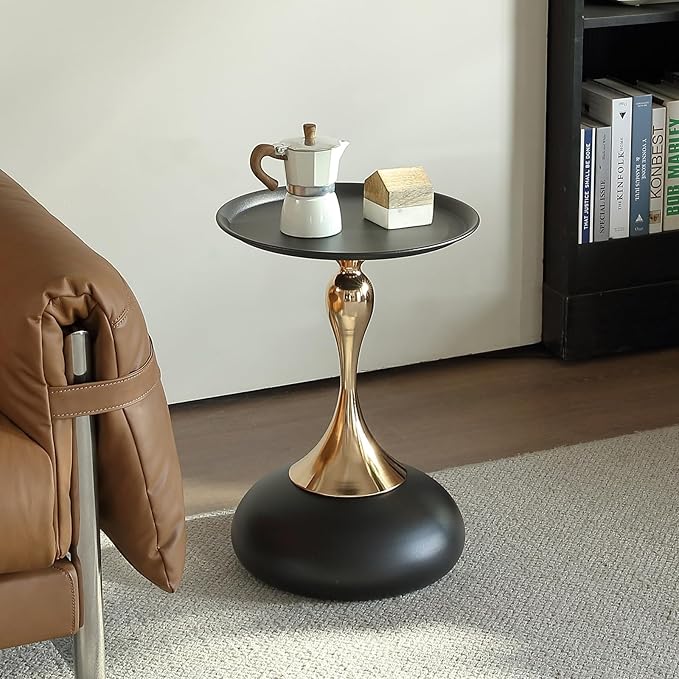 Modern metal side table