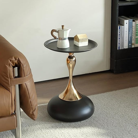 Modern metal side table
