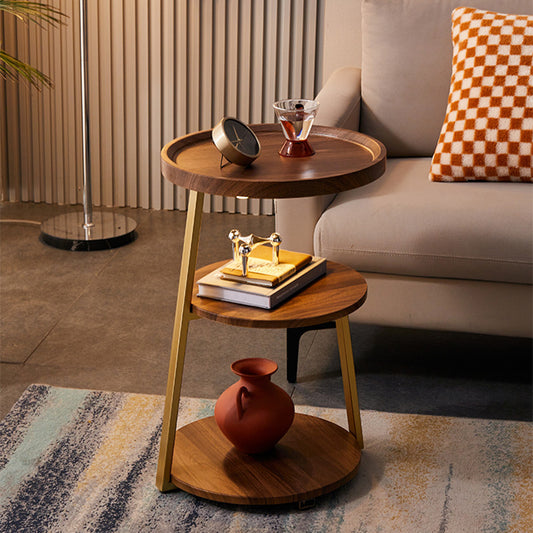 3-Tier Wooden Accent Table