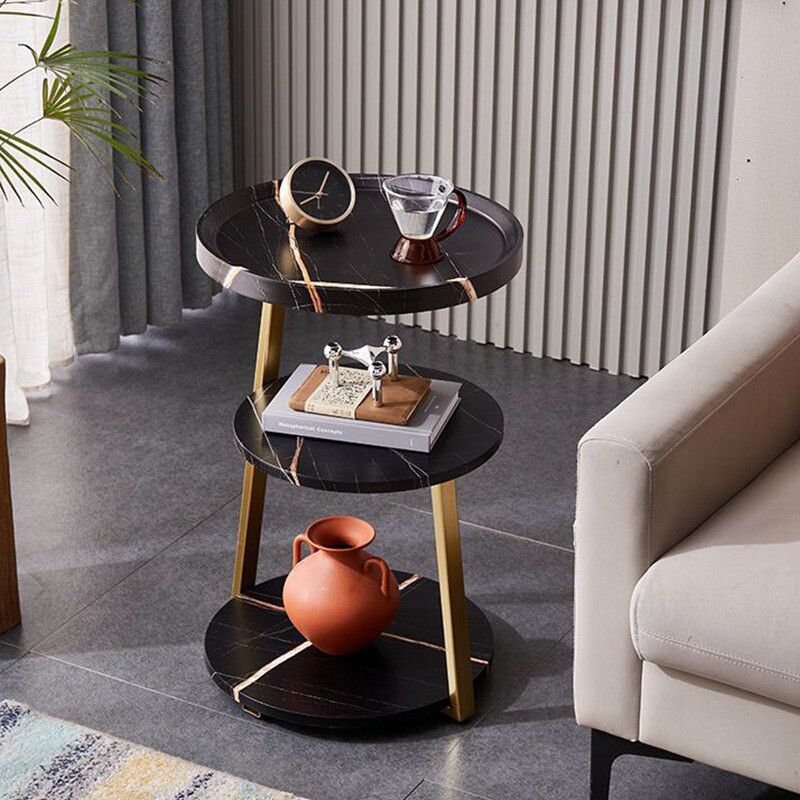 3-Tier Wooden Accent Table