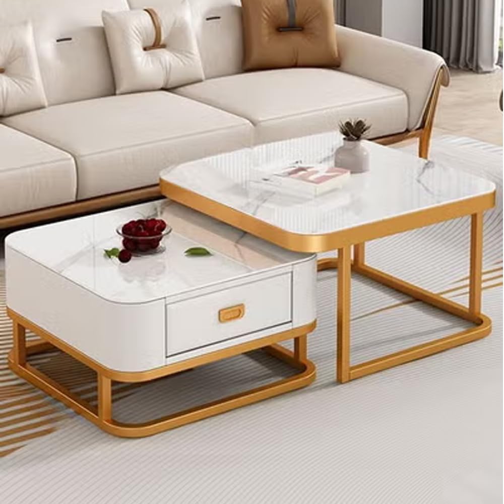 Modern Nesting Coffee Table Set