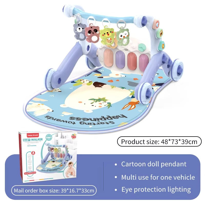 6 in 1 Baby walker with Piano rack