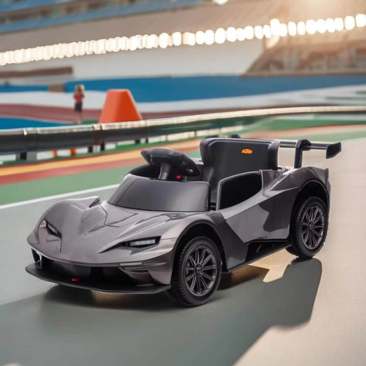 Kids Electric Ride-On Car with hydraulic doors