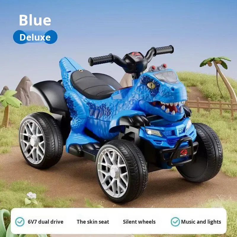 Electric Dinosaur Ride-On Car for Kids