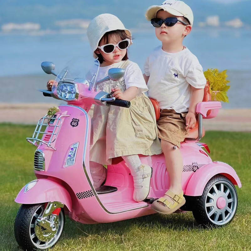 Kids Electric Scooter with dual seat