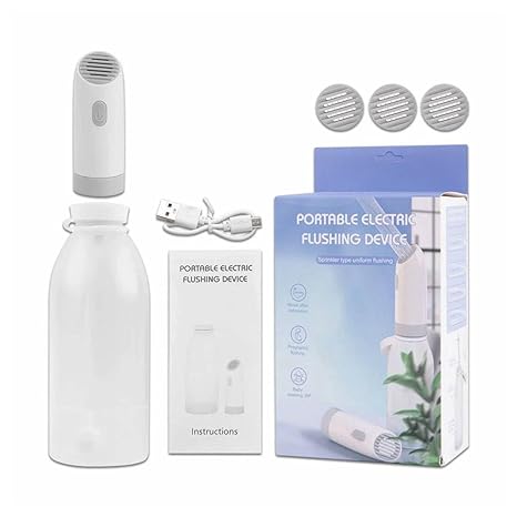 Electric flushing device