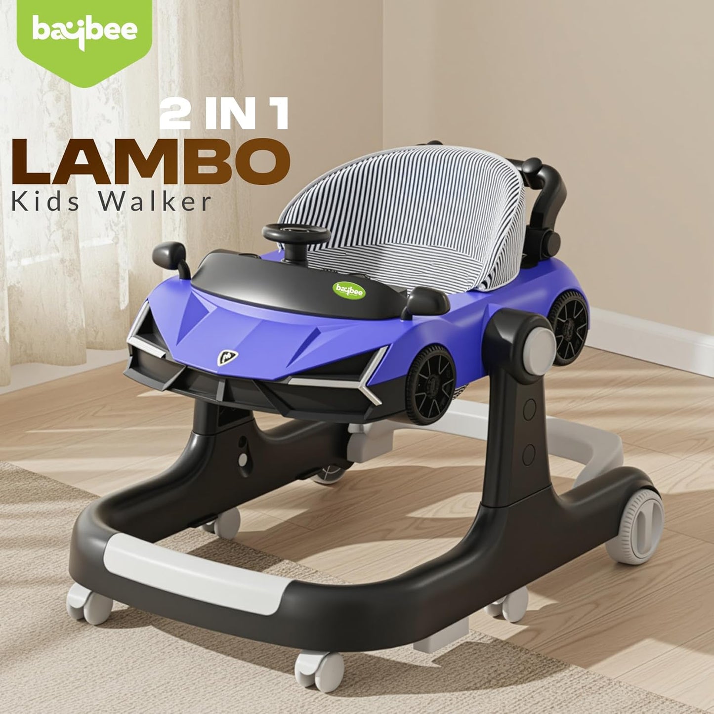 2 in 1 Lambo Baby Walker