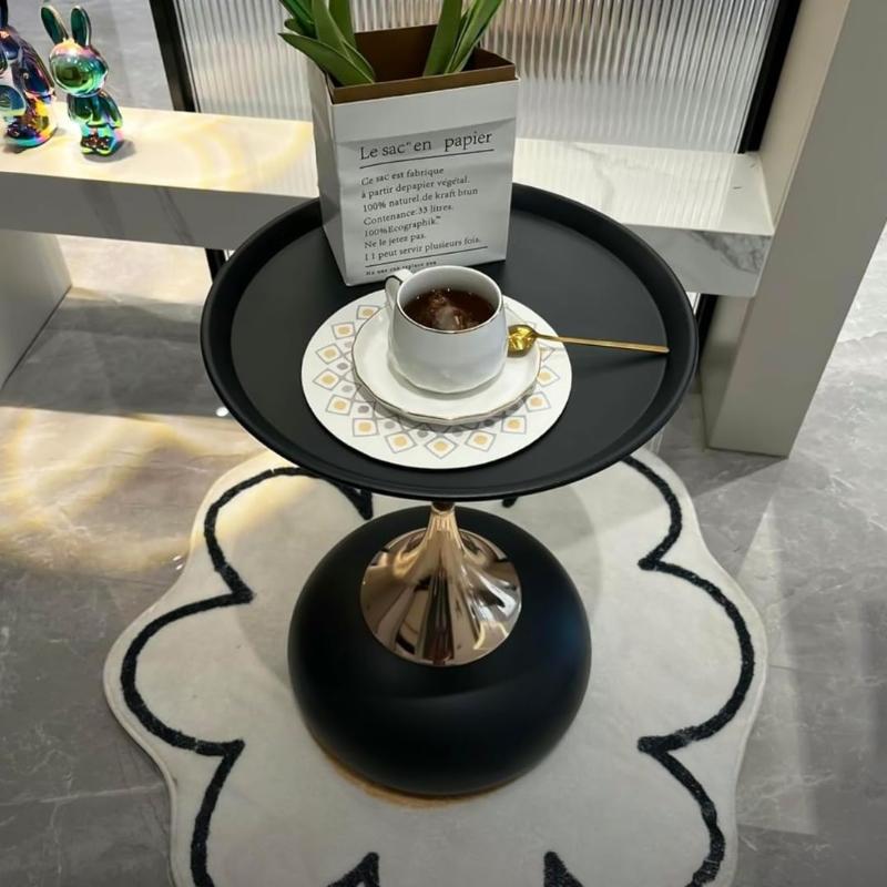 Modern metal side table