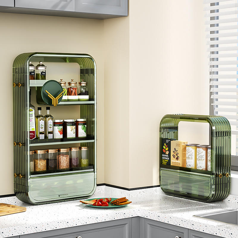 Wall-Mounted Cosmetic Storage Cabinet