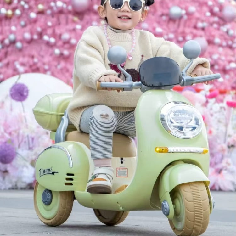 Kids Electric Retro Scooter