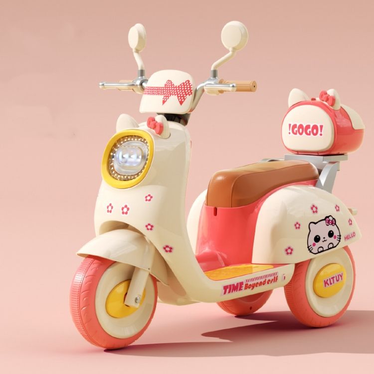 3-Wheel Electric Ride-On Scooter