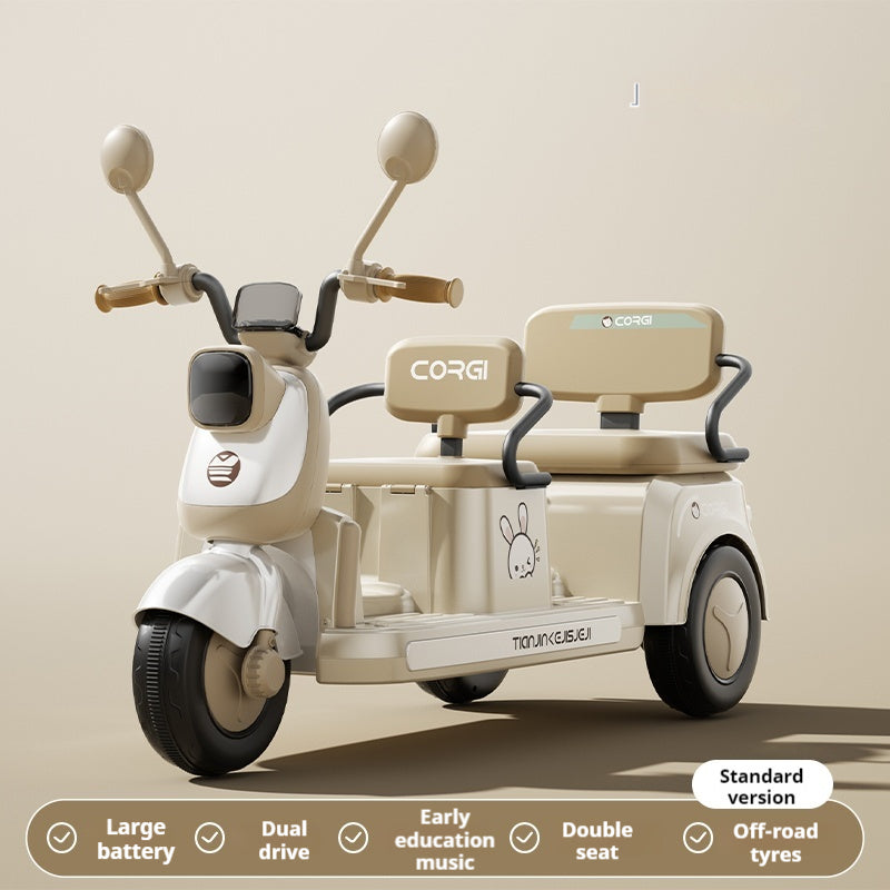 Kids Electric Scooter – Double Seat